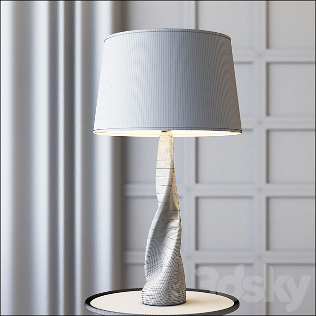 Global Views Ocean Twist Lamp 3DSMax File - thumbnail 2