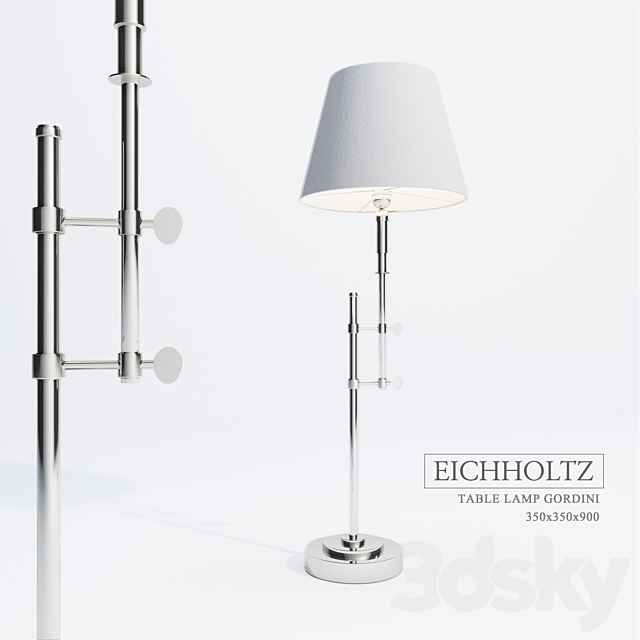 GORDINI table lamp 3DSMax File - thumbnail 2