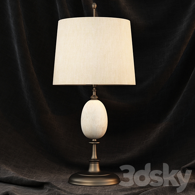 Gramercy sophie table lamp 3DSMax File - thumbnail 1