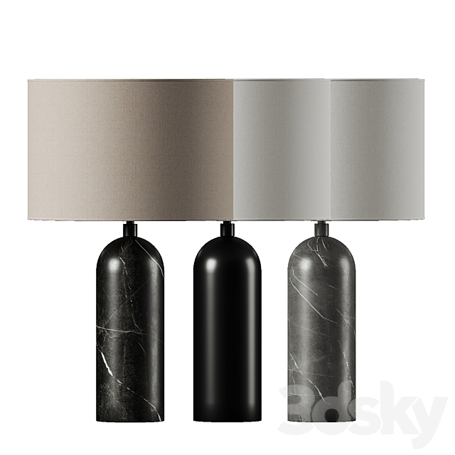 Gravity Table Lamp Small 3DSMax File - thumbnail 1