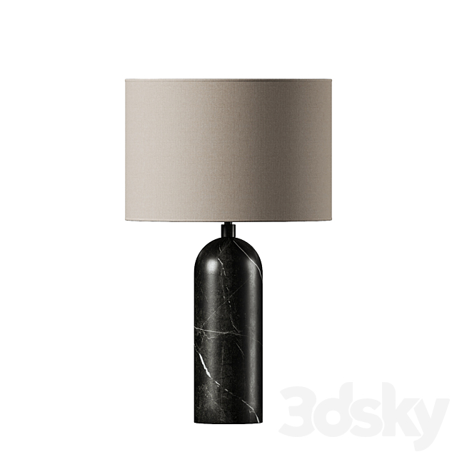 Gravity Table Lamp Small 3DSMax File - thumbnail 3