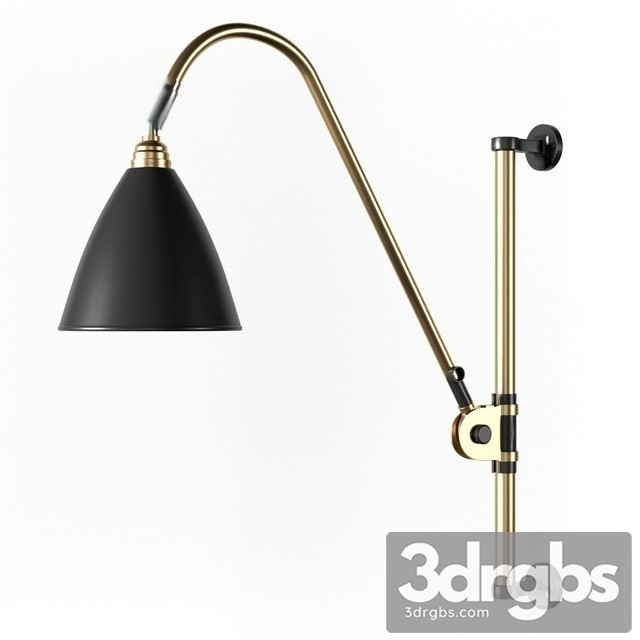 Gubi BestLite BL6 Wall Lamp Brass 3dsmax Download - thumbnail 1