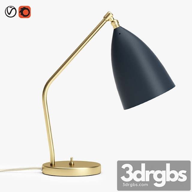 Gubi Grashoppa Table Lamp 3dsmax Download - thumbnail 1