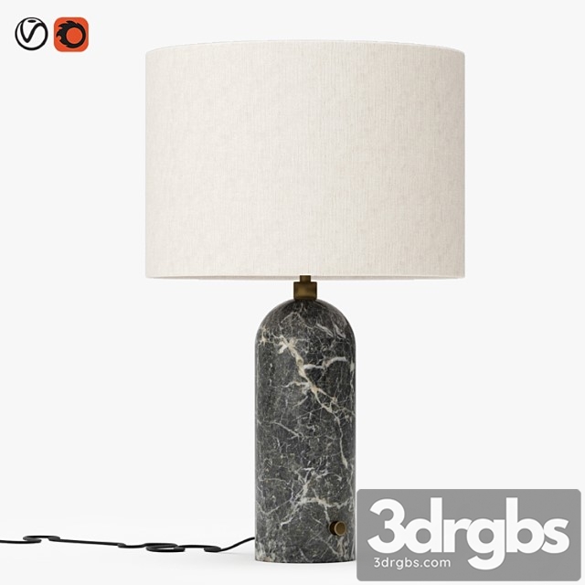 Gubi Gravity Table Lamp 3dsmax Download - thumbnail 1