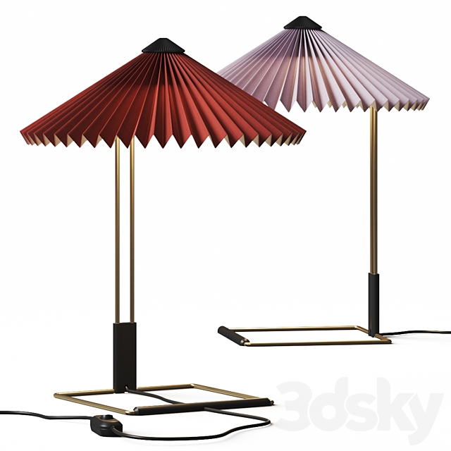 Hay Matin Table Lamp 3DS Max Model - thumbnail 2