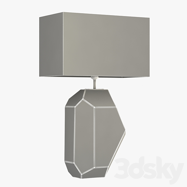 Heatfield – renwick gold leaf table lamp 3DSMax File - thumbnail 3