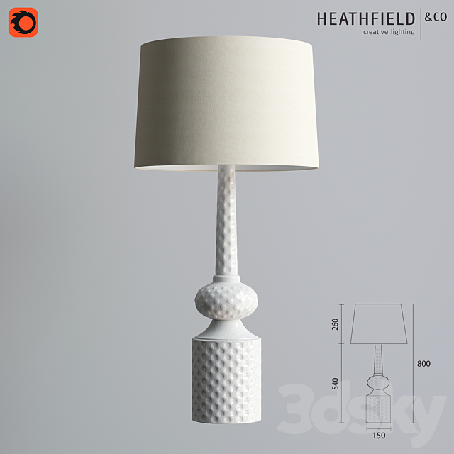 Heathfield & Co | Babylon Ivory Crackle 3DSMax File - thumbnail 1