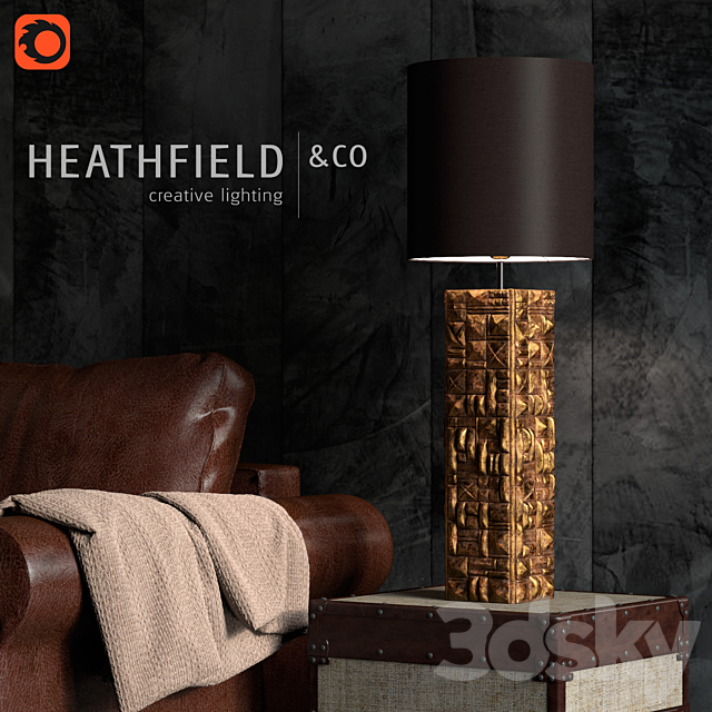 Heathfield & Co | Pompidou Gold Leaf Antique 3DSMax File - thumbnail 2