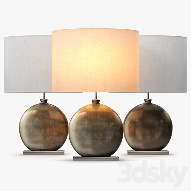 Heathfield & Co Valencia Table Lamp 3DSMax File - thumbnail 1