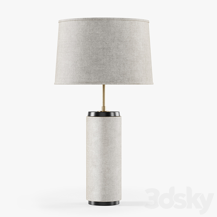 Heyward table lamp 3DS Max - thumbnail 2