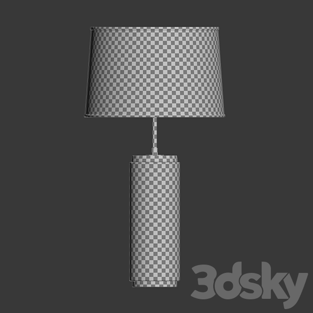 Heyward table lamp 3DSMax File - thumbnail 5