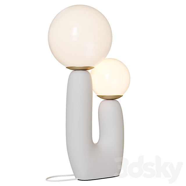 Hills Light Table Lamp 3ds Max - thumbnail 2