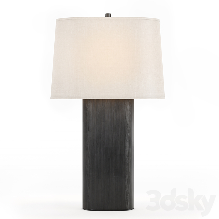 Holly Hunt Marlowe Table Lamp 3DS Max Model - thumbnail 1