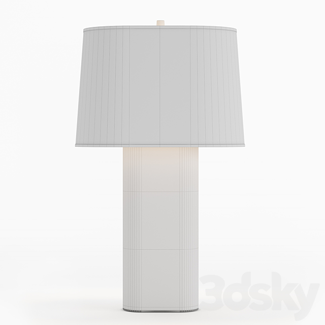 Holly Hunt. Marlowe Table Lamp 3DSMax File - thumbnail 2