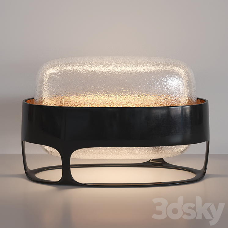 holly hunt table lamp 3DS Max - thumbnail 1