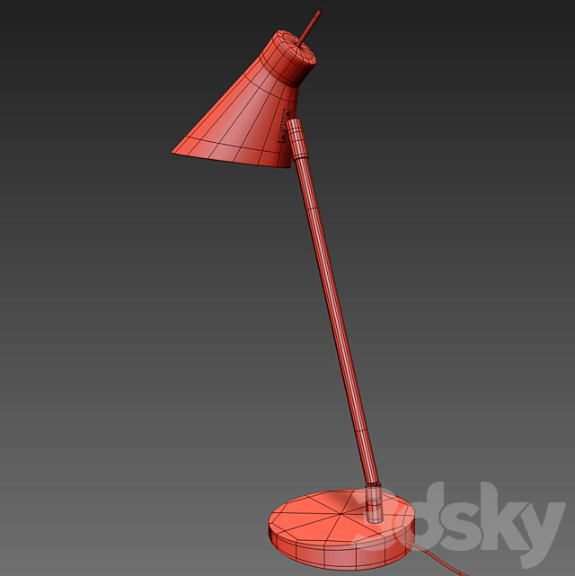 Hollywood table lamp from HEAT. Finland. 3DSMax File - thumbnail 3