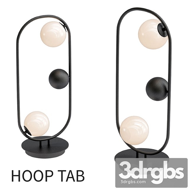 Hoop tab black 3dsmax Download - thumbnail 1