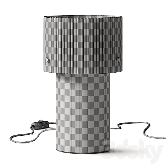 Hubsch Revolve Table Lamp 3ds Max - thumbnail 2