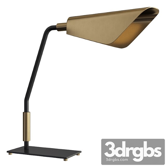 Hudson Valley Bowery Desk Lamp 3dsmax Download - thumbnail 1