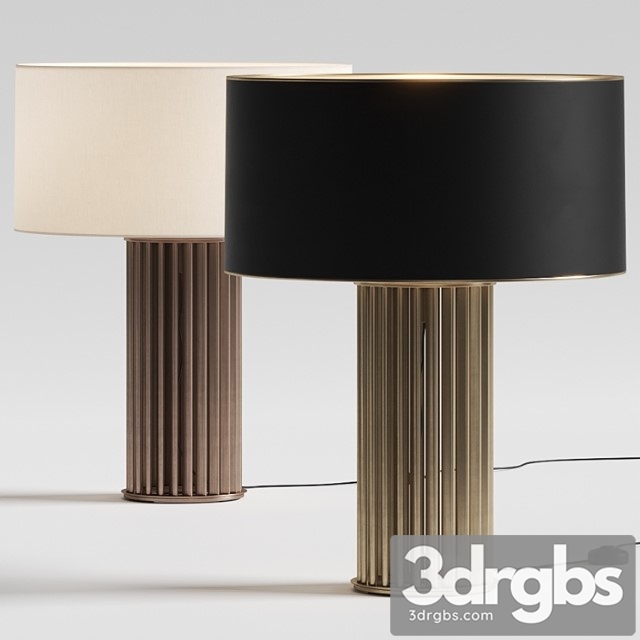 Hugues chevalier danton table lamps - thumbnail 1