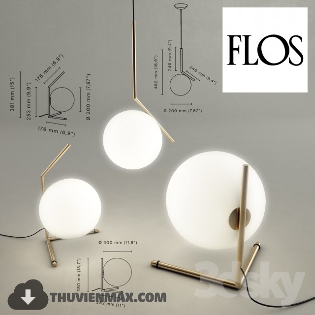 IC Light by Flos 3DS Max - thumbnail 3