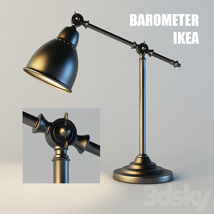 IKEA BAROMETER 3DS Max - thumbnail 1