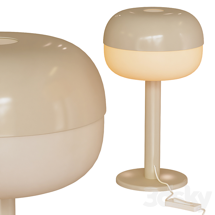 IKEA BLÅSVERK Table lamp 3DS Max - thumbnail 2