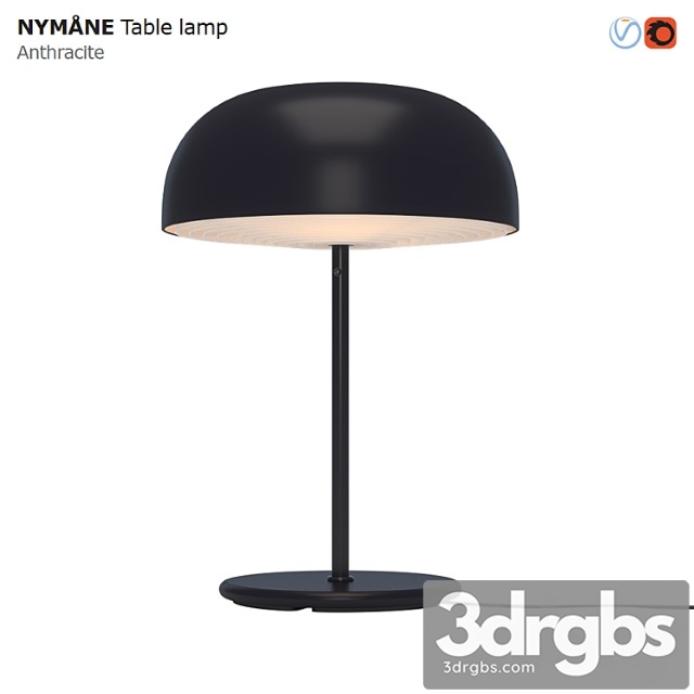 Ikea nymane anthracite 3dsmax Download - thumbnail 1