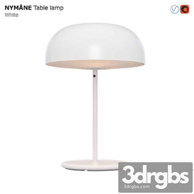 Ikea nymane white 3dsmax Download - thumbnail 1