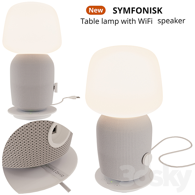 Ikea SYMFONISK 3DSMax File - thumbnail 1