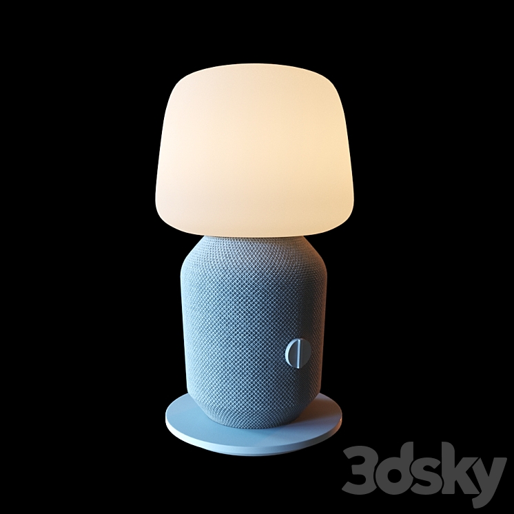 IKEA Symfonisk table lamp 3DS Max - thumbnail 1