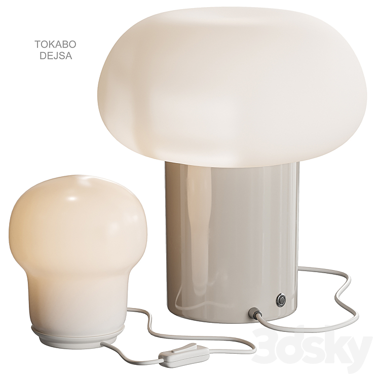 IKEA TOKABO \/ DEJSA Table lamp 3DS Max - thumbnail 1