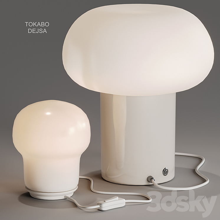 IKEA TOKABO \/ DEJSA Table lamp 3DS Max - thumbnail 2