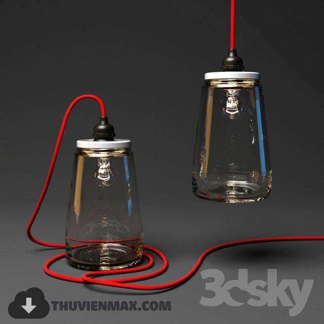 Industrial Kesbeke lamp 3DS Max - thumbnail 3