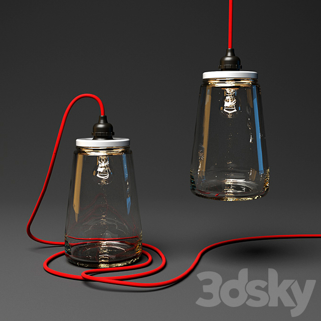 Industrial Kesbeke lamp 3DSMax File - thumbnail 1