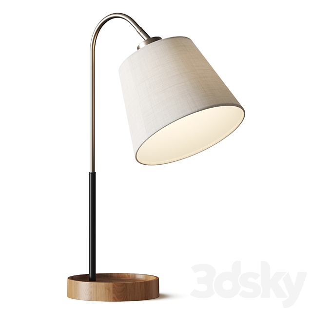 Interior Define Emmett Natural Table Lamp 3DSMax File - thumbnail 2