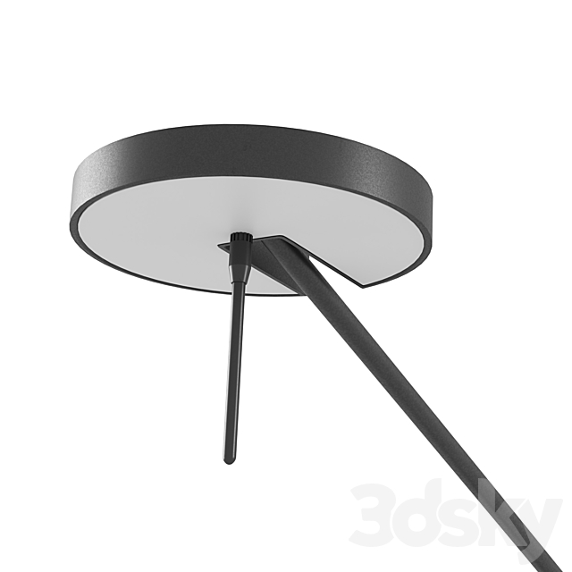 Invisible Table Lamp LedsC4 3DS Max Model - thumbnail 4