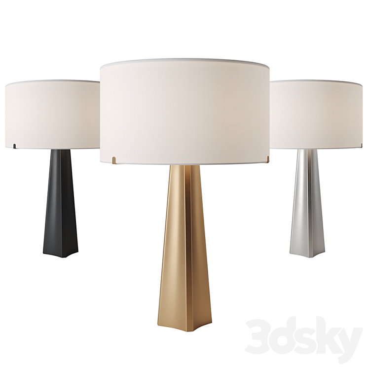 Isla Table Lamps 3DS Max - thumbnail 1