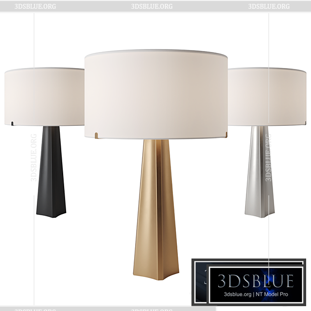 Isla Table Lamps 3DS Max - thumbnail 3