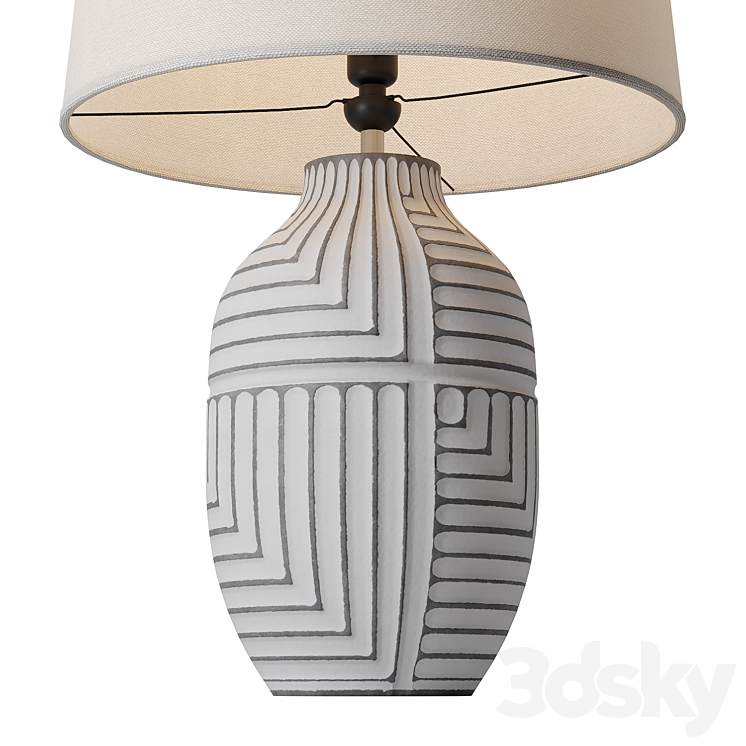 Jakarta Lamp 3DS Max Model - thumbnail 2