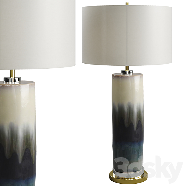 John Richard Interiors Terra Firma Table Lamp 3ds Max - thumbnail 1