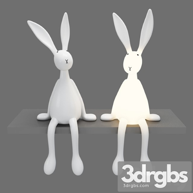 Joseph bunny lamp - thumbnail 1