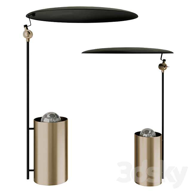 Julius table lamp 3DSMax File - thumbnail 1