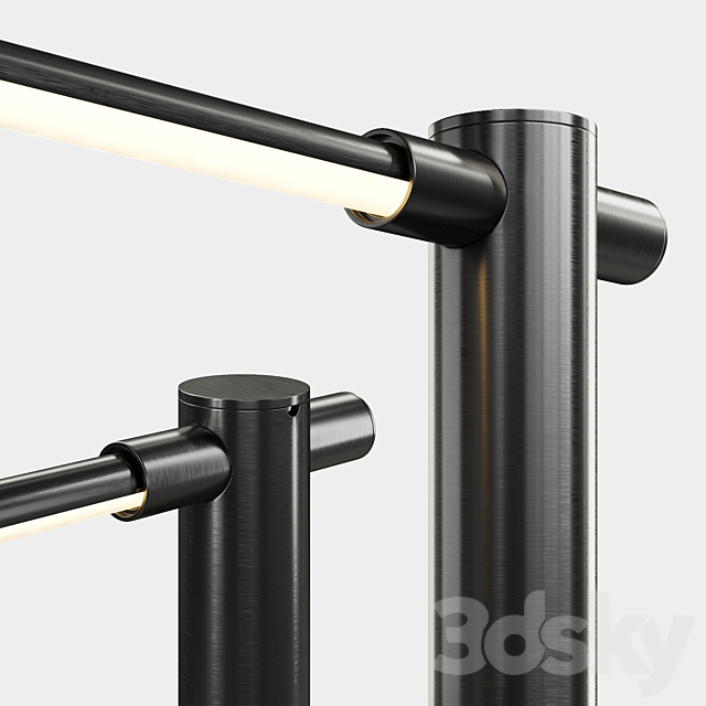 JUNIPER I Thin Shared Task Lamp I Corona 3ds Max - thumbnail 3