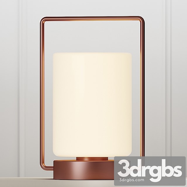 Kaishi quinque table lamp 3dsmax Download - thumbnail 1