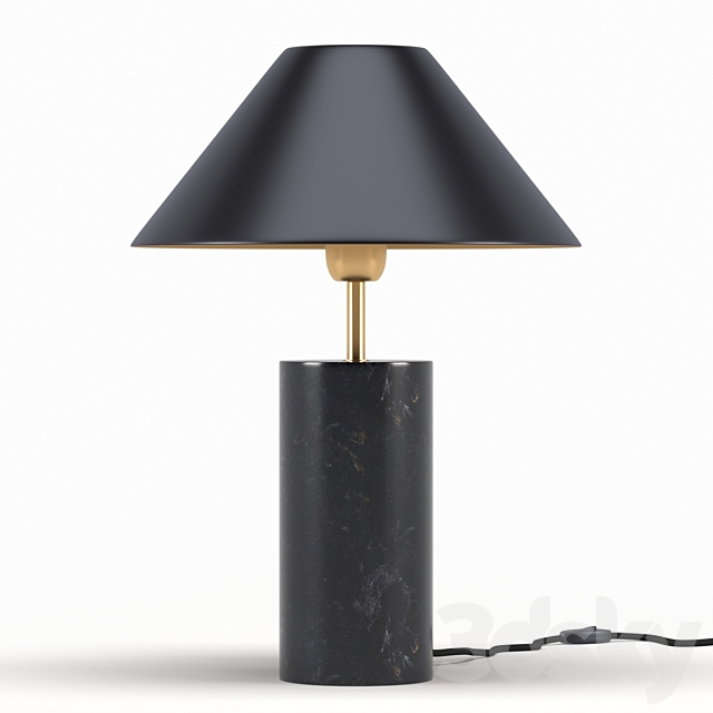 Kare Table Lamp Palazzina 3DS Max Model - thumbnail 2