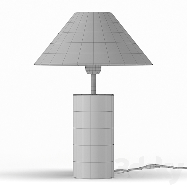 Kare Table Lamp Palazzina 3DS Max Model - thumbnail 3