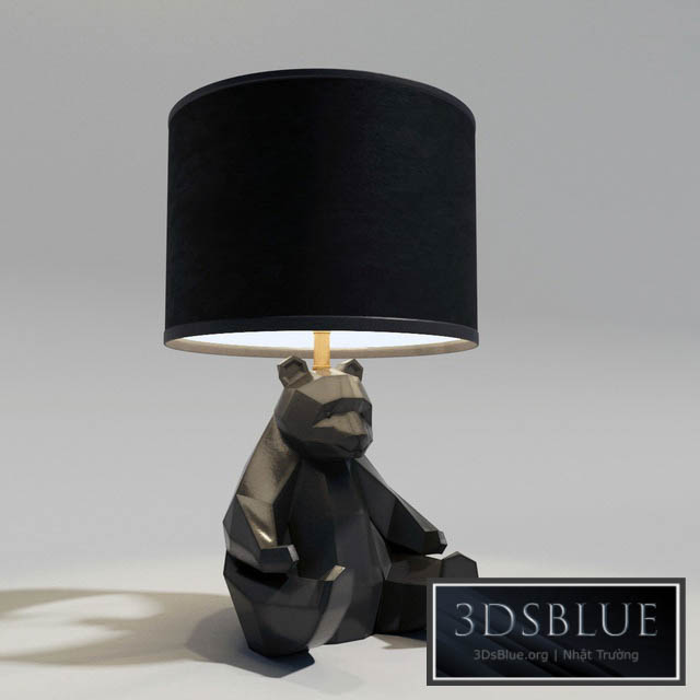 KARE Table Lamp Panda 3DS Max - thumbnail 3