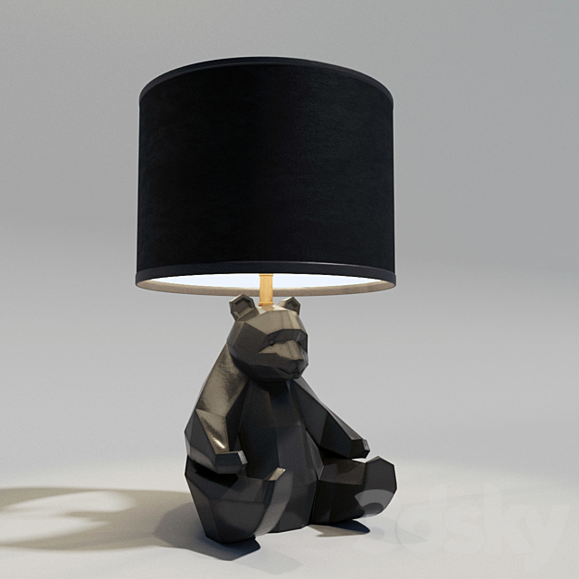 KARE. Table Lamp Panda 3DSMax File - thumbnail 1