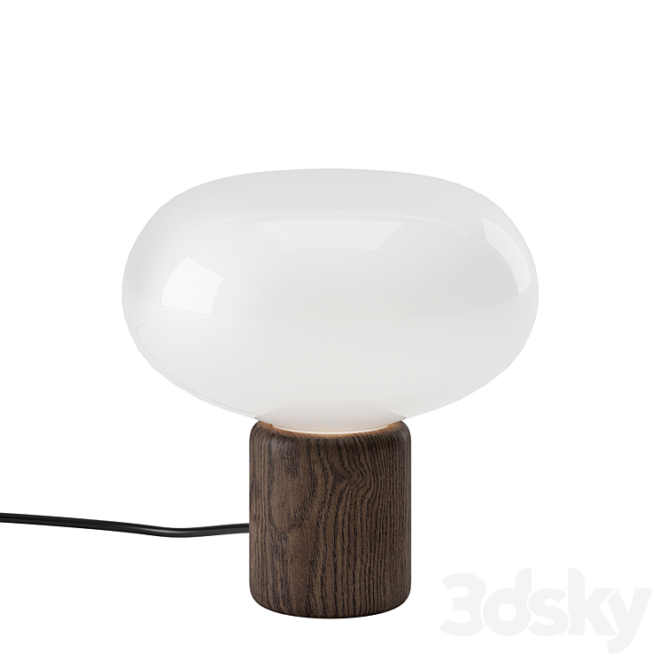 Karl-Johan and Kizu Table Lamp by New Works 3DS Max - thumbnail 2